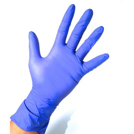 Dermatec Dermatec Nitrile Powder Free Examination Gloves Twilight Blue 100pcs