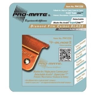 Pro-Mate Pro-Mate Diamond Film Carbon T-Blade for Andis Superliner RT-1