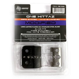Pro-Mate Pro-Mate One Hittaz Zero Gapped Modified Square Blade for Andis Outliner II GO