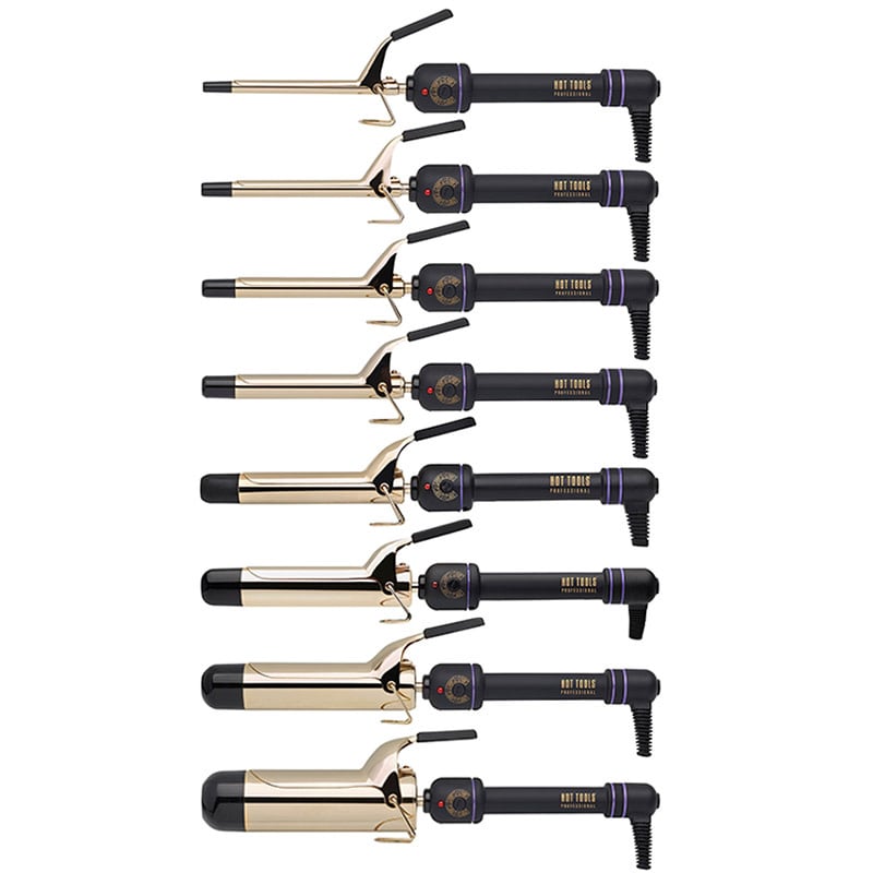Hot Tools 24K Gold Spring Curling Iron - Beauty Kit Solutions
