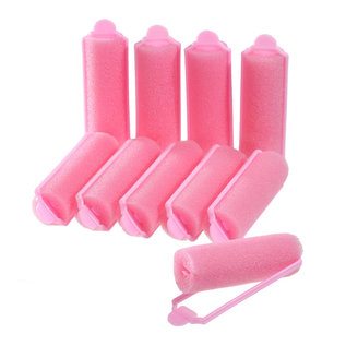 Hollywood Hollywood Snap-On Foam Rollers Large 10pcs