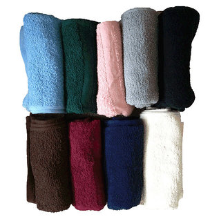 Econo Neo Color Cotton Towels 12pcs 15x25