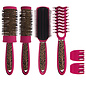 ScalpMaster ScalpMaster Pink Leopard Brush Kit