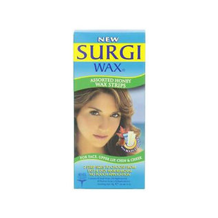 Surgi Surgi Wax Assorted Honey Wax Strips for Face, Upper lip, Chin & Cheek