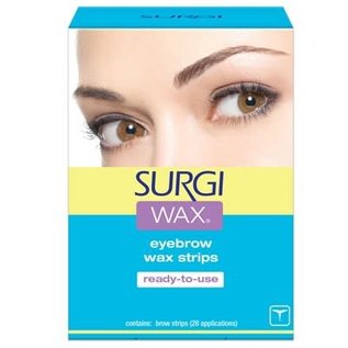 Surgi Wax Eyebrow Wax Strips Ready to Use
