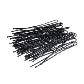 Eden Christina 1-3/4" Smooth Finish Hair Pins 100pcs Black