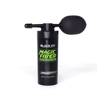 Black Ice Black Ice Hair Building Magic Fiber w/ Applicator 27.5g Black   BIC001CBLA