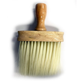 Mr Barber Mr Barber 6-1/4" Stand Up Wide Wooden Handle Neck Duster