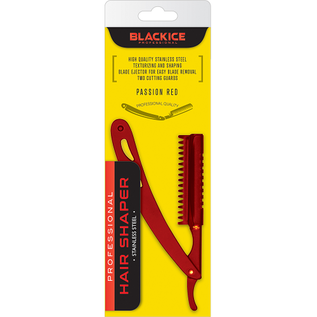 Black Ice Black Ice Hair Shaper Stainless Steel "Passion Red"