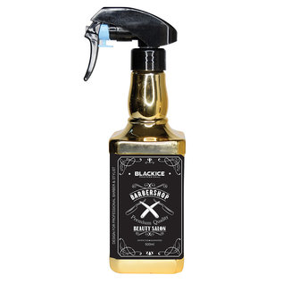 Black Ice Black Ice Gentlemen's Barber Shop Trigger Sprayer Bottle 16.9oz Gold