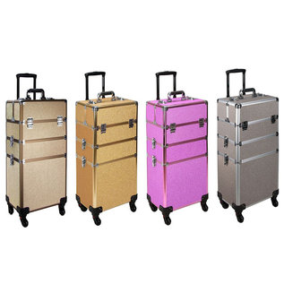 2-in-1 Glitter Rolling Beauty Hard Case