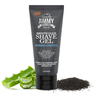 Uncle Jimmy Uncle Jimmy Smooth Glide Shave Gel Tube 8oz