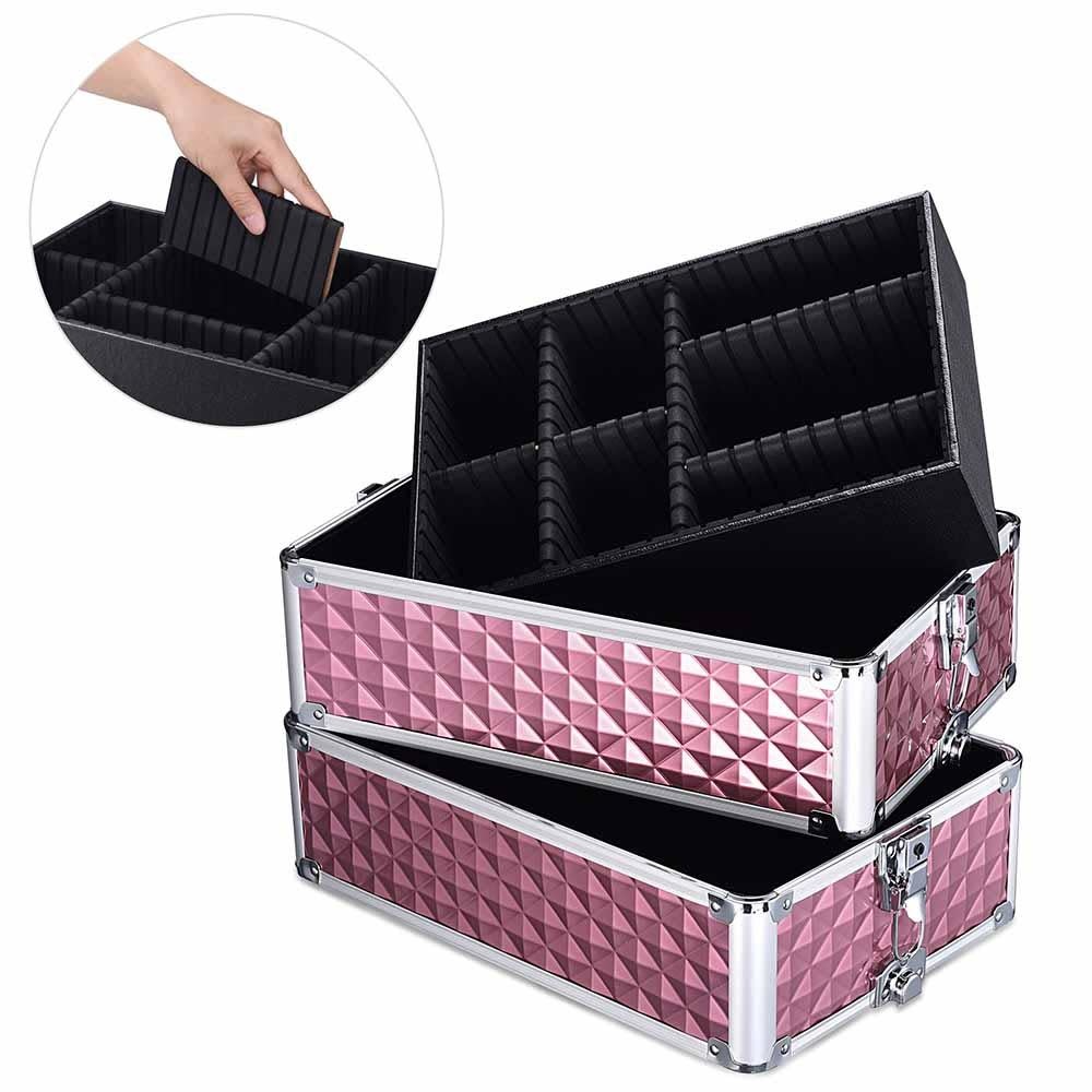 Byootique 4 Pack Portable Makeup Storage Box Jewelry Tackle