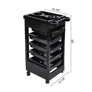 Byootique Byootique Salon SPA Trolley Storage Cart Coloring Beauty Salon Hair Dryer Holder