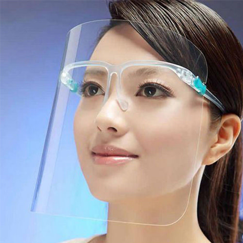 Paul Lorna Anti-Oil Splash Mask Shield w/ Glasses Frame - Beauty Kit  Solutions