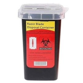 Black Ice Razor Blade Disposal Sharps Container