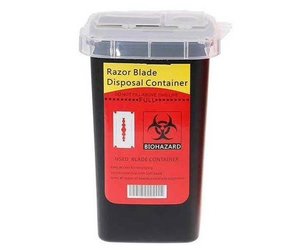 Razor Blade Disposal Sharps Container - Beauty Kit Solutions