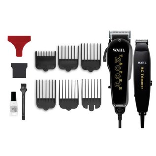Wahl Wahl Essentials Combo Corded Clipper & Trimmer & Guides 8329
