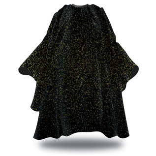Black Ice Black Ice Signature Series Barber Styling Cape "Rich Gold" Hook Closure 59"x55"