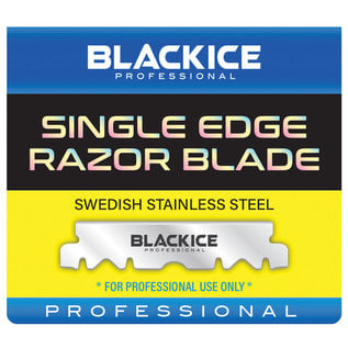 Black Ice Black Ice Single Edge Barber Razor Blade 100pcs