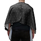 Barber Strong Barber Strong Cutting Styling Cape Polyester Hook Closure Black | Barber Shield 55"x65"