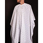 Barber Strong Barber Strong Cape NanoShield Polyester Hook Closure White | Gold Shield 54"x64"