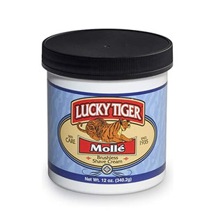 Lucky Tiger Lucky Tiger Molle Brushless Shave Cream 12oz