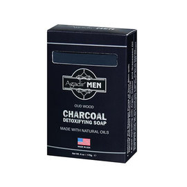 Agadir Agadir Men Charcoal Detoxifying Soap Oud Wood 6oz