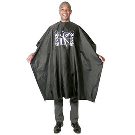 ScalpMaster ScalpMaster Nylon Barber Styling Cutting Cape Self Fastening Closure 46"x58"