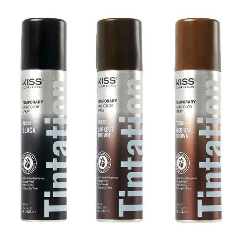 Kiss Colors Tintation Temporary Root Touch-Up Hair Color Spray - Beauty Kit  Solutions