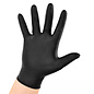 Shadow Shadow Black Nitrile Powder Free Examination Gloves 100pcs