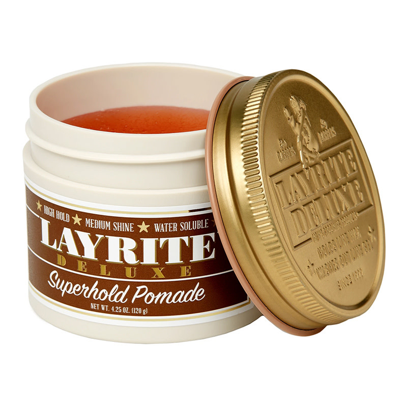 Layrite Superhold Pomade High Hold / Medium Shine - Beauty Kit 