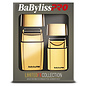 BabylissPRO BabylissPRO Gold Double & Single Foil Shaver Set Limited FX Collection