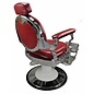 Jefferson Barber Salon Styling & Shaving Chair Red