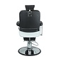 Jaxson Barber Salon Styling & Shaving Chair Black/Black