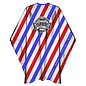Shave Factory Shave Factory Styling Cutting Cape Hook Closure 59"x62" R&B Stripe Barber King