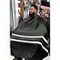 Barber Strong Barber Strong Extra Large & Extra Wide Neck Styling Cutting Cape Hook Closure Black 60"Wx70"L