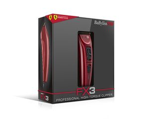 BabylissPRO FX3 High Torque Ferrari Cordless Clipper w Guides Beauty Kit Solutions