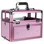 Just Case 2-in-1 Rolling Beauty Makeup & Nail  3 Tier Hard Case Cosmetic Trolley Organizer Lockable