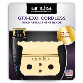 Andis Andis GTX-EXO Cordless Gold Shallow Tooth Blade ORLS  74115