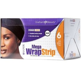 Sanek Graham Beauty Sanek Mega Wrap Styling Strip Black [Box]55142