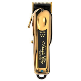 Wahl Wahl 5 Star Series Magic Clip Adjustable Blade Cordless Clipper w/ Guides Black | Gold 8148-700