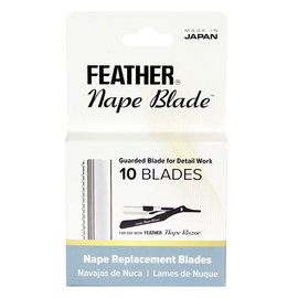Feather Feather Replacement Nape Guarded Blade 10pcs