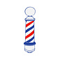 BarberMate BarberMate Barber Pole Red & Blue Decal 5-1/2"W x 22"H
