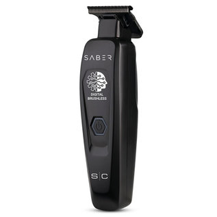 StyleCraft StyleCraft Pro Saber Metal Cordless Trimmer with Brushless Motor Black - SC403B