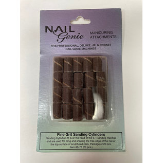 Nail Genie Nail Genie Fine Grit Sanding #S-7F Cylinders 20pcs