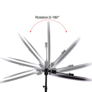 Dermalogic Halo LED Ring Light 18" with Tripod By Dermalogic    DPI-LMP-001