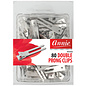 Annie Annie Double Prong Clips Nickel Plated 80ct