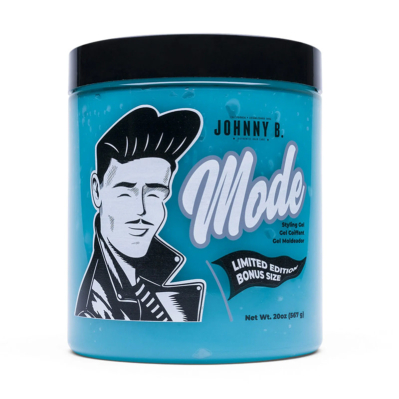 Johnny B Mode Styling Hair Gel – 64oz (2-Pack) – Alcohol-Free Medium Hold – Unisex