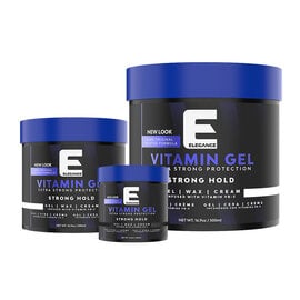 Elegance Elegance Vitamin B-5 Hair Gel Strong Hold